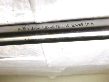 Union Butterfield Straight Shank Chucking Reamer 1-3/32 Dia x 10.5L 5010799