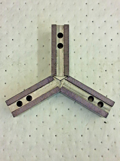 H&R Manufacturing Soft Lathe Serrated Chuck Jaws QTY3 HR112-2.5-OP