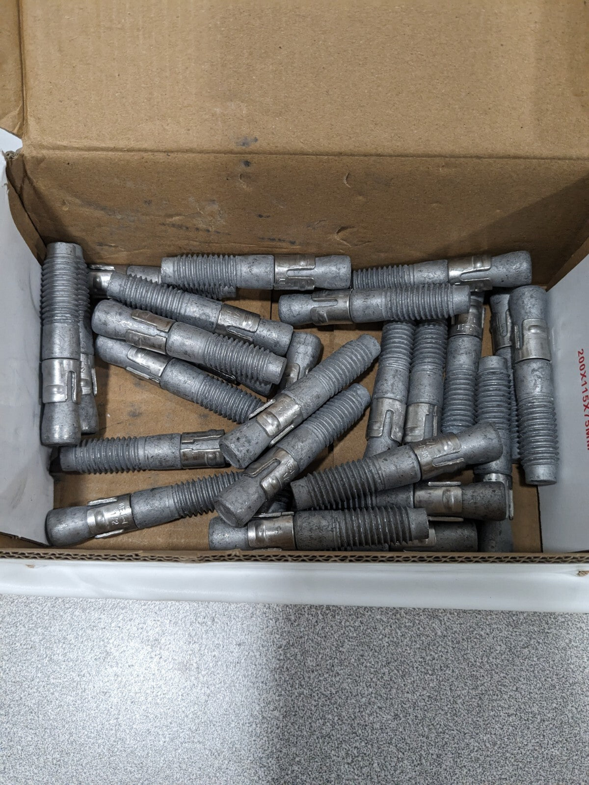 Wej-It 1/2"X2-3/4" ANKRTITE WEDGE ANCHOR BOLT Qty 25 ATG1223