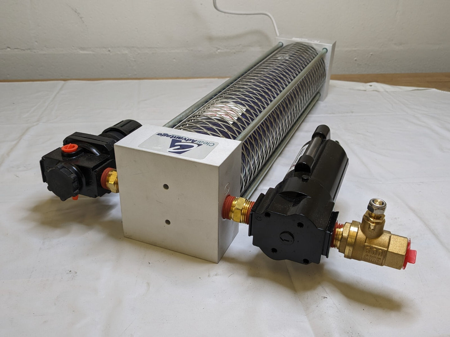 Jupiter Pneumatics 3 Pc. FRL Filter Regulator Lubricator 40 CFM 1/2" NPT 12