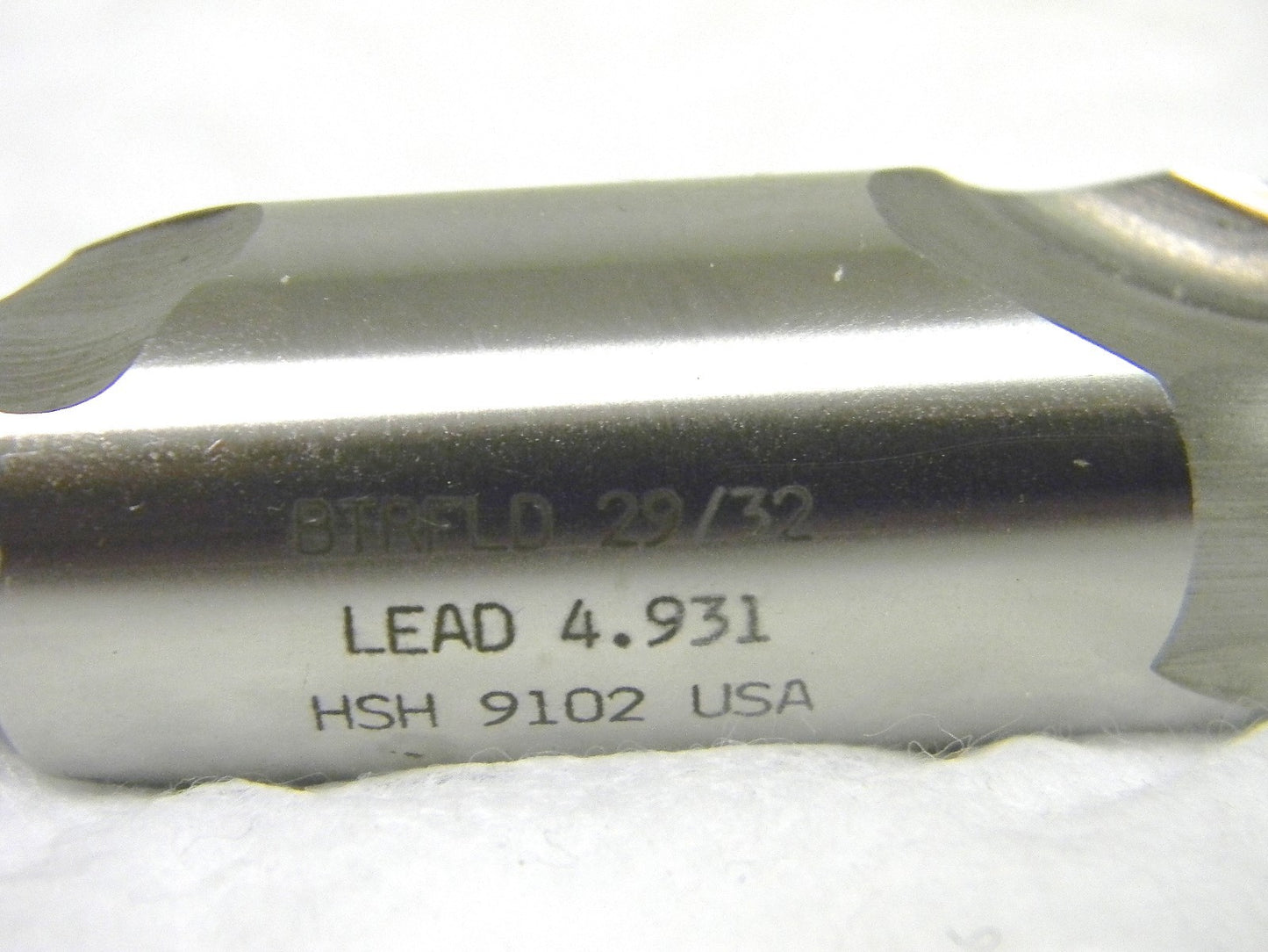 Union Butterfield HSS Double End Mill 29/32 x 1 Shank Dia 2Fl 6 OAL 9102