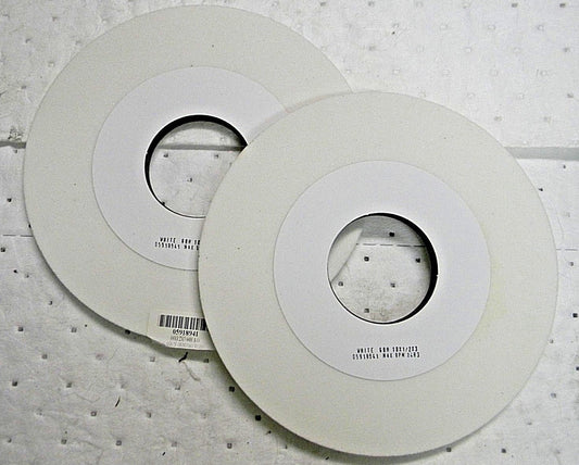 Grier Abrasives Surface Grinding Wheel White 60H Max RPM 2483 Set of 2 05918941