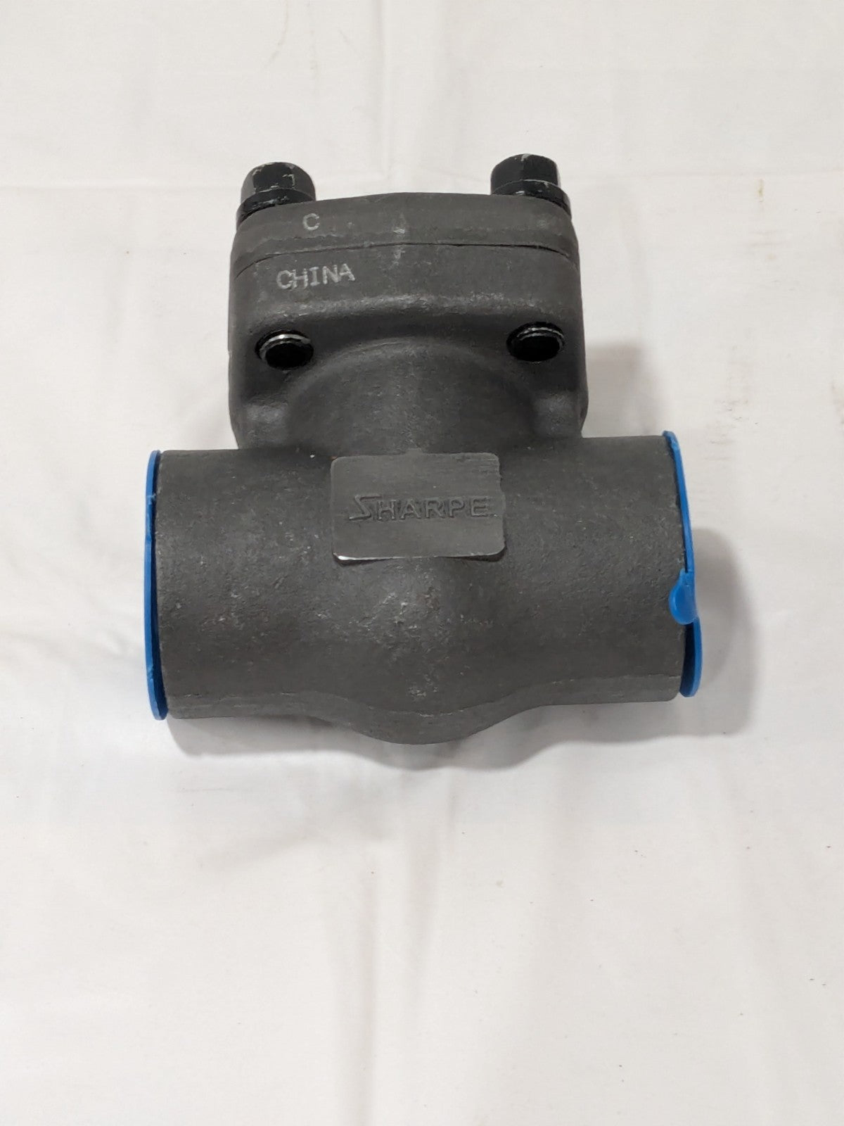 Sharpe Check Valve: Single Flow, Inline Swing, Steel 1.5", 1975 psi 4371001