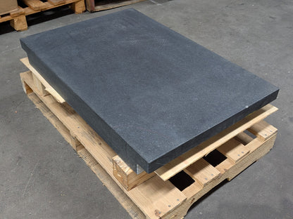Granite Surface Inspection Plate w/ Ledges 36 x 24 x 4 Grade B Scratch N Scuff