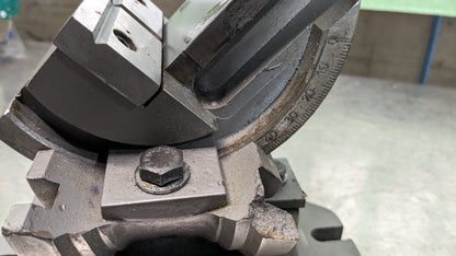 GIBRALTAR Machine Vise 3-Way Angle 4 Jaw Width 4 Jaw Open Swivel Base 110052