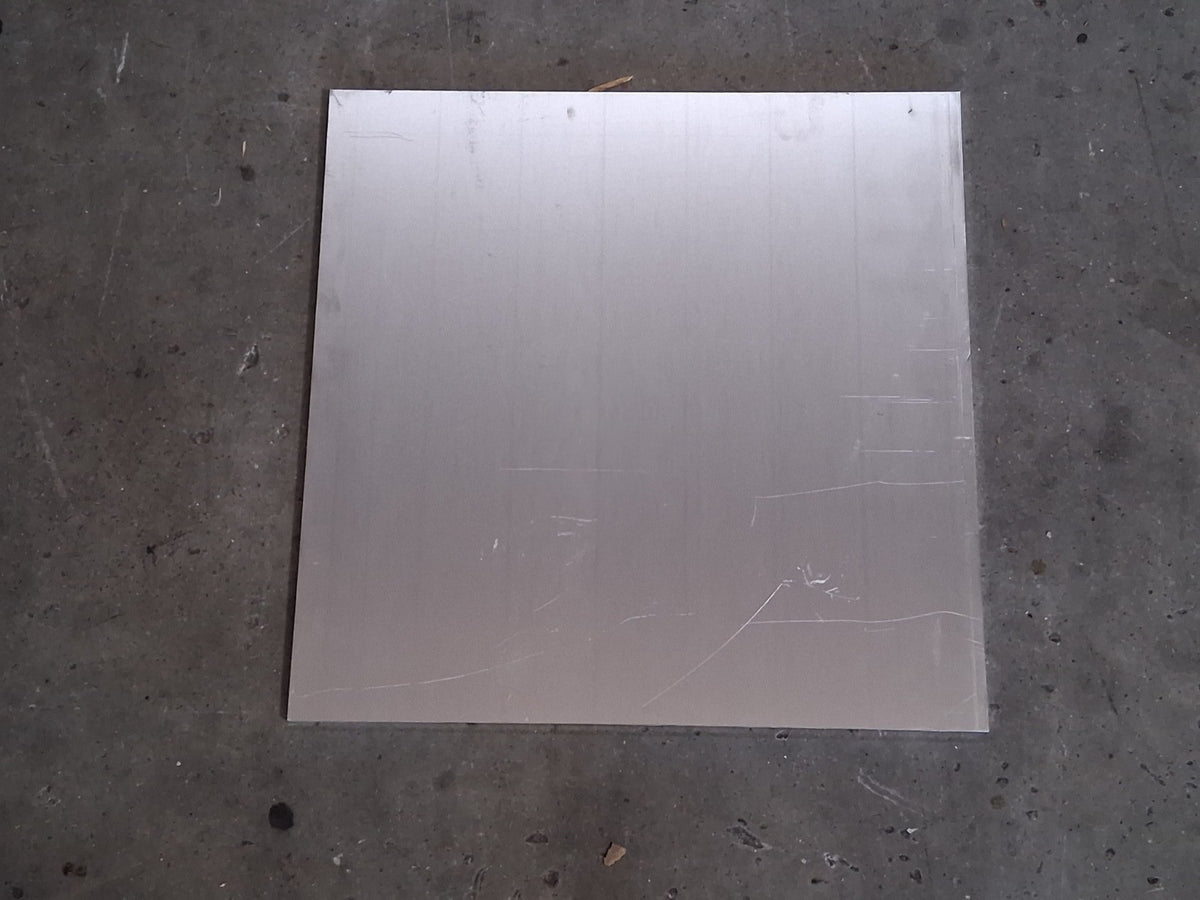 Pro Aluminum Slab 24" Long 24" Wide 3/8" Thick Alloy 6061 ALFLR009422X2