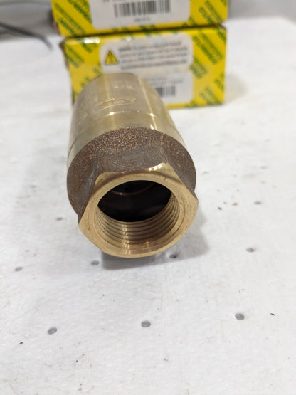 STRATAFLO Check Valve: 3/4" Pipe FNPT x FNPT Qty 2 400-075