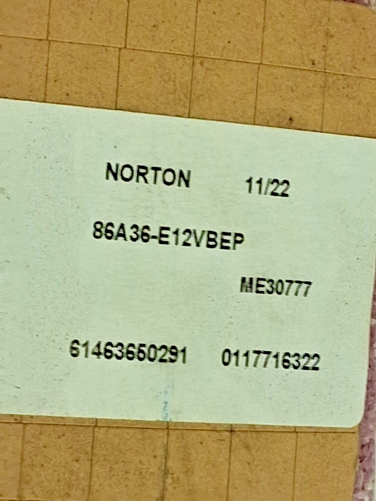 Norton Surface Grinding Segment 11-1/4" W 6" High 2-1/4" Thick 61