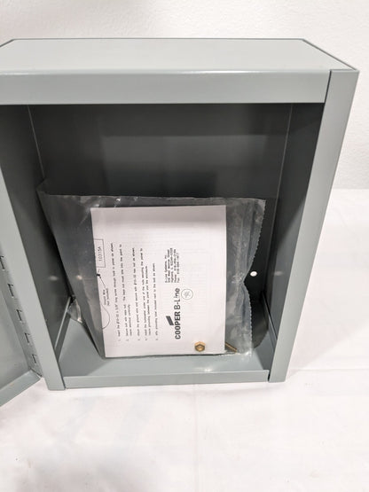 COOPER B-LINE Standard Electrical Enclosure: Steel, NEMA 1 78205179230