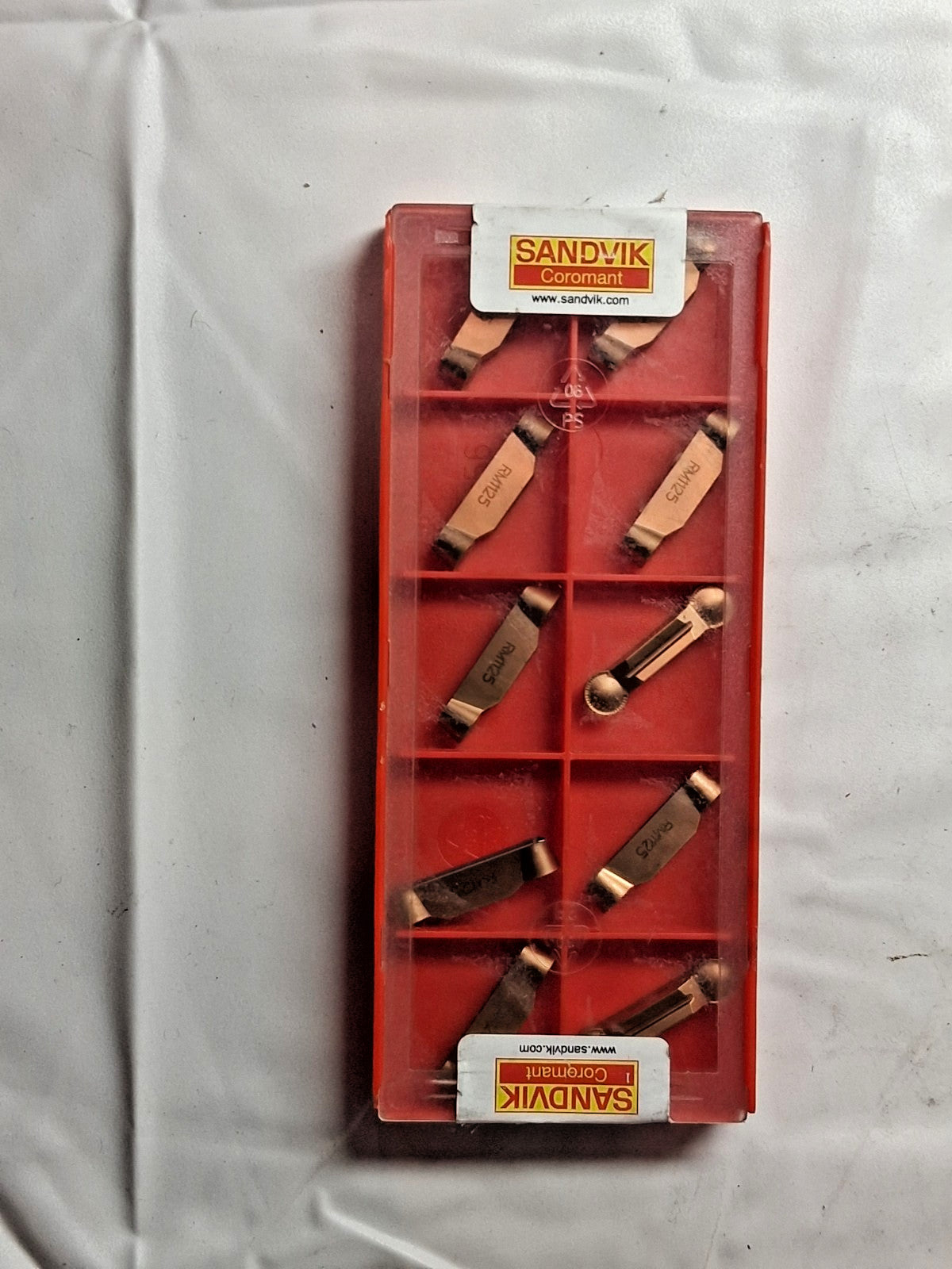 Sandvik Carbide Coromant Grooving Inserts 10PK N123J2-0635-RM 1125 5736805
