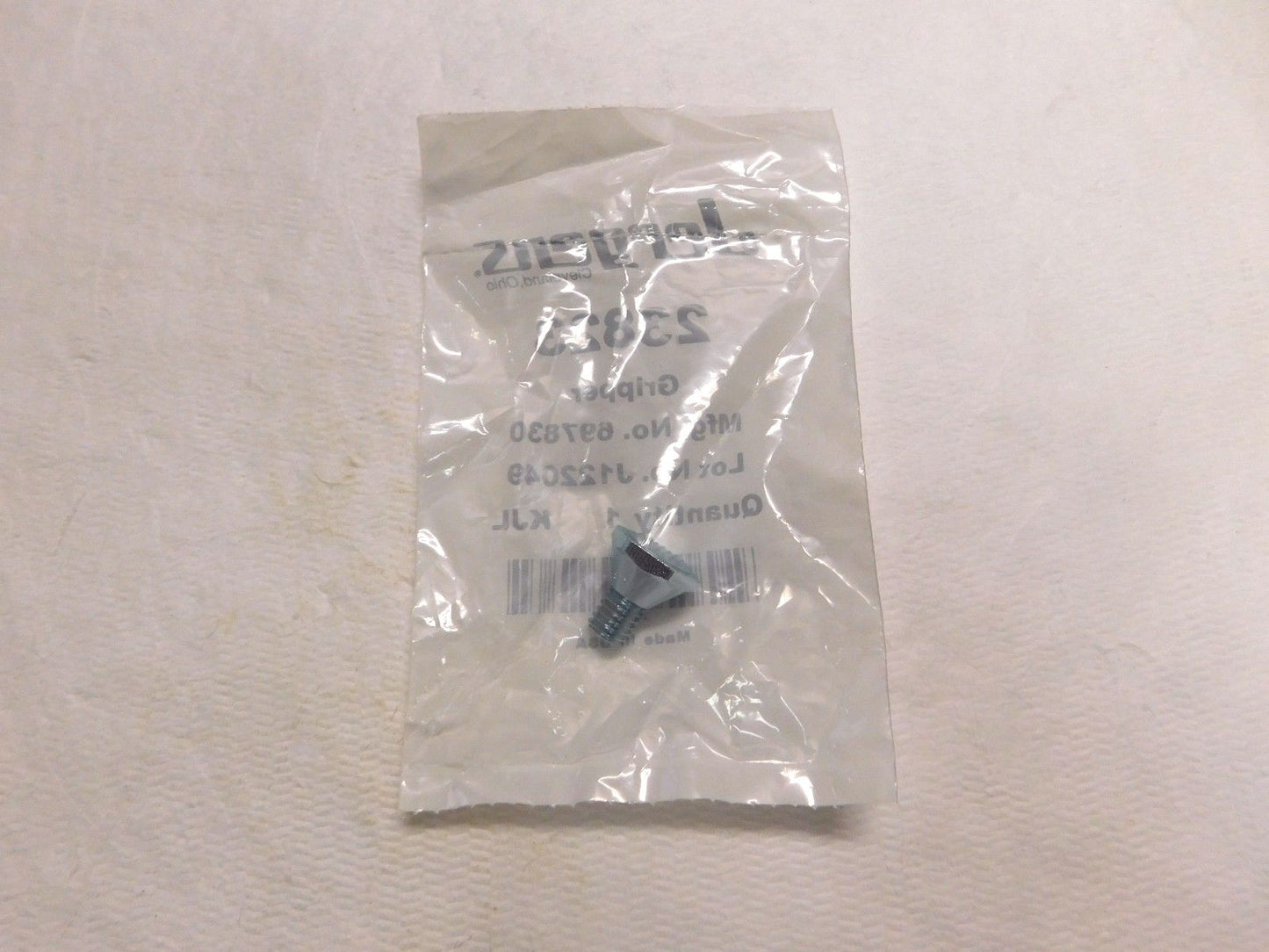 Jergens Carbide-Tipped Hex Head Gripper 3/4" Dia 3/8"-16 Thread Grade