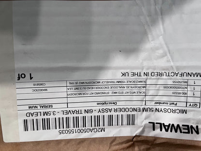 Newall DRO Linear Scale 6" Max Measuring M2GA0500155035