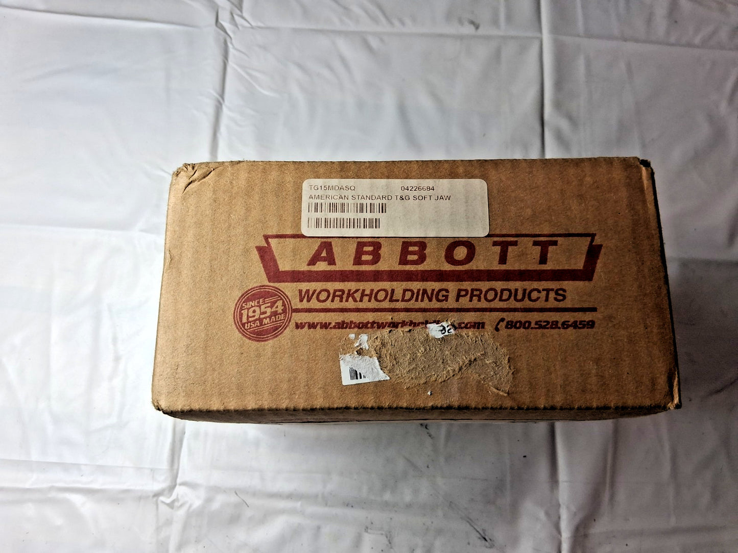 Abbott Workholding Products Soft Lathe Chuck Jaw Tongue&Groove 3PC set 04226684