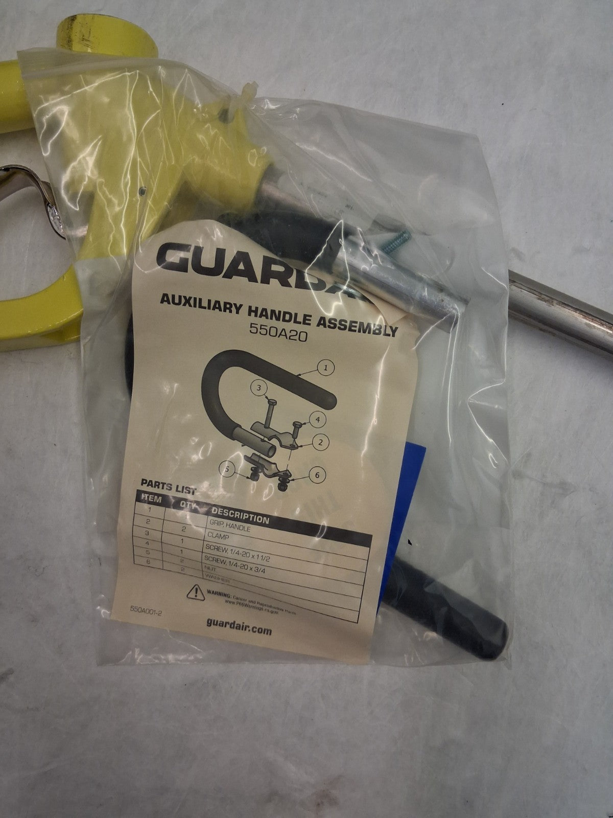 Guardair Air Blow Gun Saftey Pistol Grip F5048AA