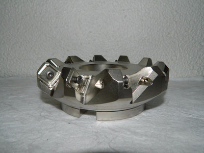 Hertel Indexable Face Mill HMC542R-5.00.10-17-200 5 Cutting Dia. 45707477