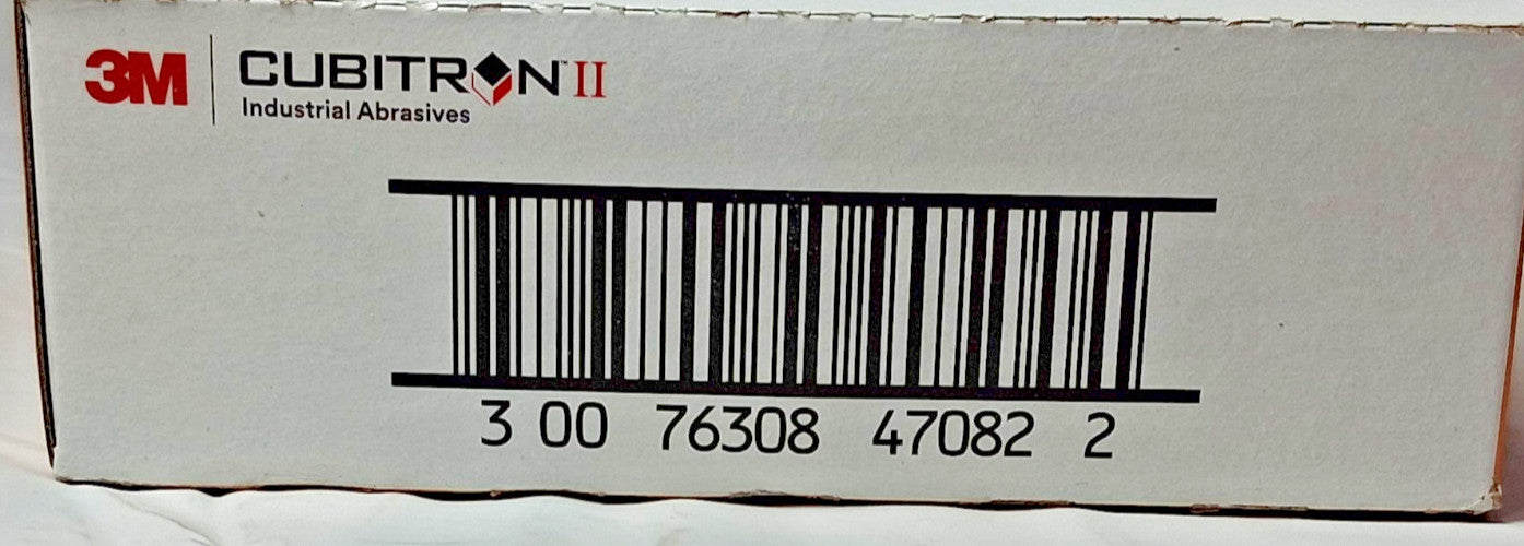 3M Cubitron II Ceramic Sanding Discs 775L 6" 320+ Grit Film QTY50 47082
