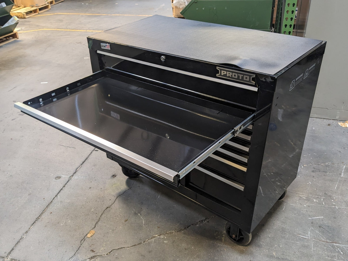 Proto Roller Cabinet Tool Box 14 Drawer 42 W x 22 D x 38 H Scratch N Dent