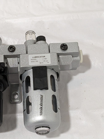 PRO-SOURCE 3 Pc. FRL Combination Unit: 1/4 NPT, Intermediate 1630002550PRO
