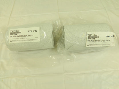 Disc Roll: 6 Dia, 120 Grit, Silicon Carbide Qty 2 Rolls (200 Pcs) 809775-57626