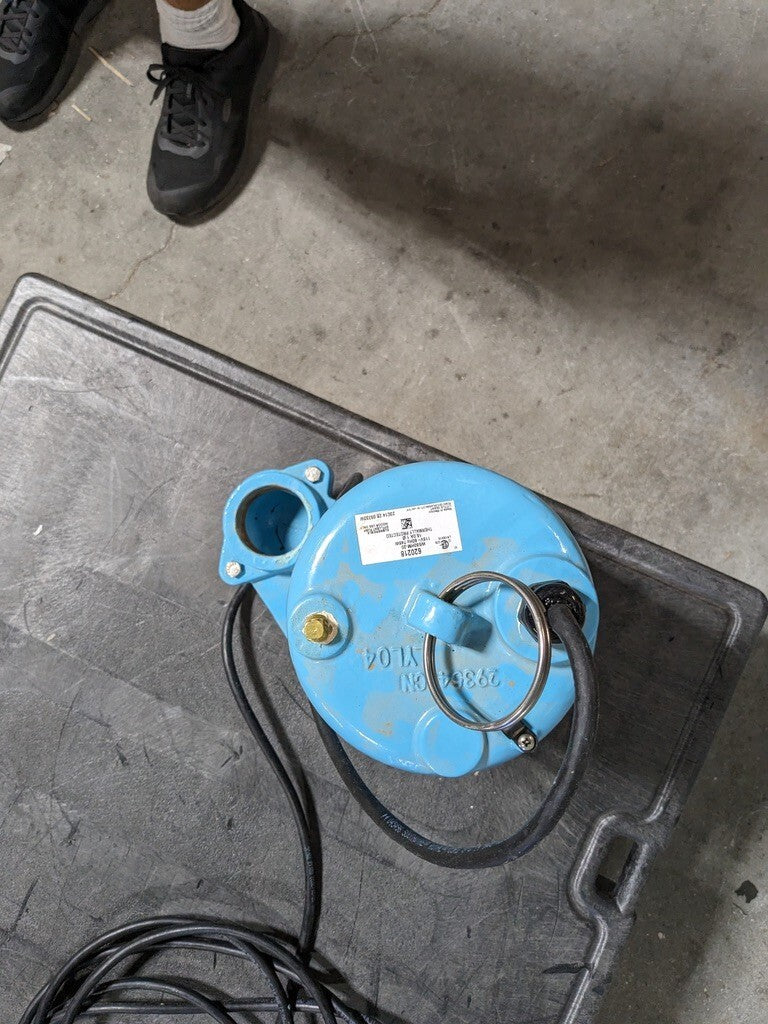LITTLE GIANT PUMPS Pump: Sump Sewage & Effluent 1/2 hp 115V PARTS/REPAIR 620218
