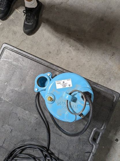 LITTLE GIANT PUMPS Pump: Sump Sewage & Effluent 1/2 hp 115V PARTS/REPAIR 620218