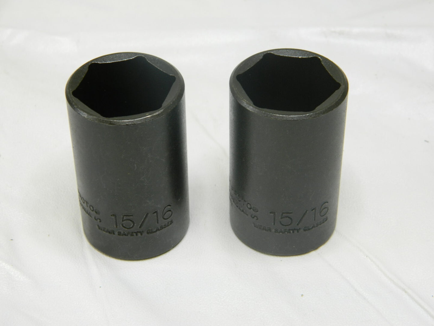 PROTO Impact Socket: 3/8″ Drive Size 15/16" 6-Point, 2-7/8″ OAL Qty 2 J7730HT