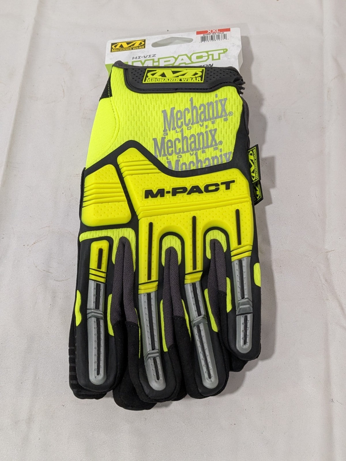 Mechanix Wear Impact Gloves: SMP-91, Size 2X-Large, Leather SMP-91-012