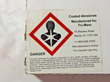 TRU-MAXX Aluminum Oxide Shop Roll 1" x 50 Yd 220 Grit 01135961