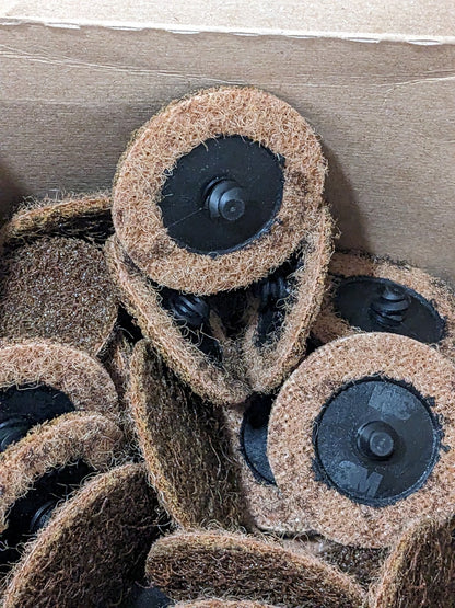 3M Quick-Change Disc: Roloc TR, 2" Dia Qty 25 7000000752