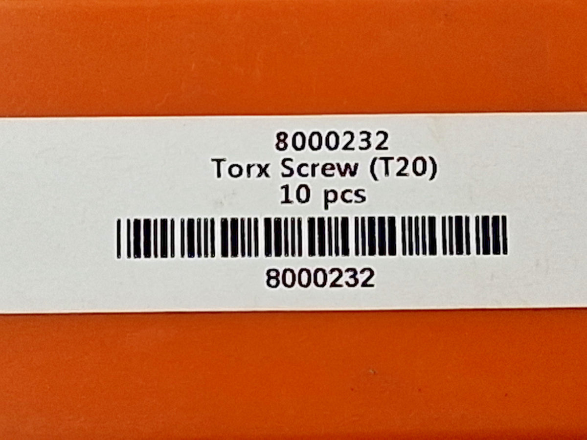 Hertel Torx Screw for Indexables QTY10 M5 x 0.8 Thread 8000232