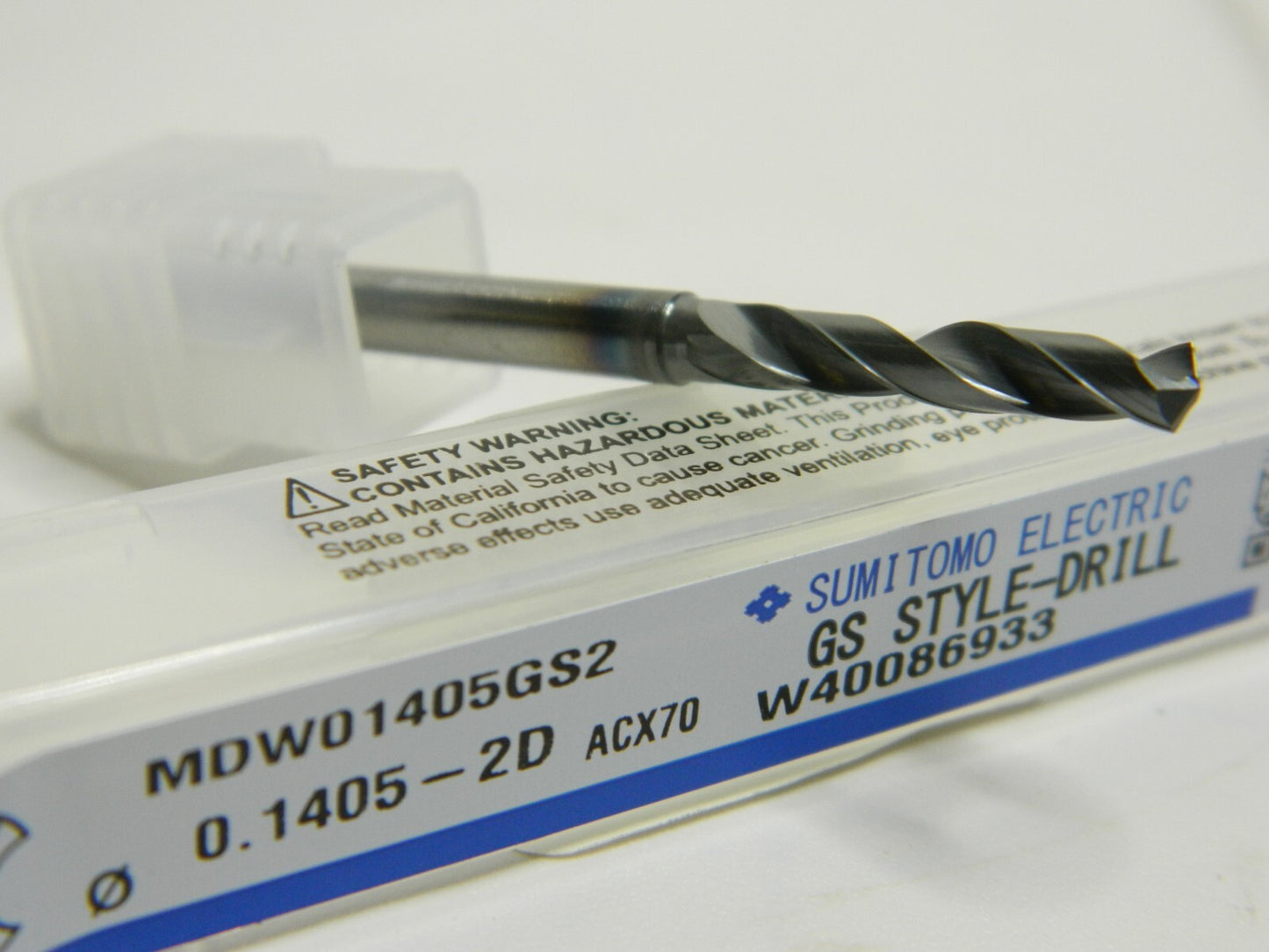 SUMITOMO 3.57mm 135° Solid Carbide Screw Machine Drill Bit Qty 2 53969523