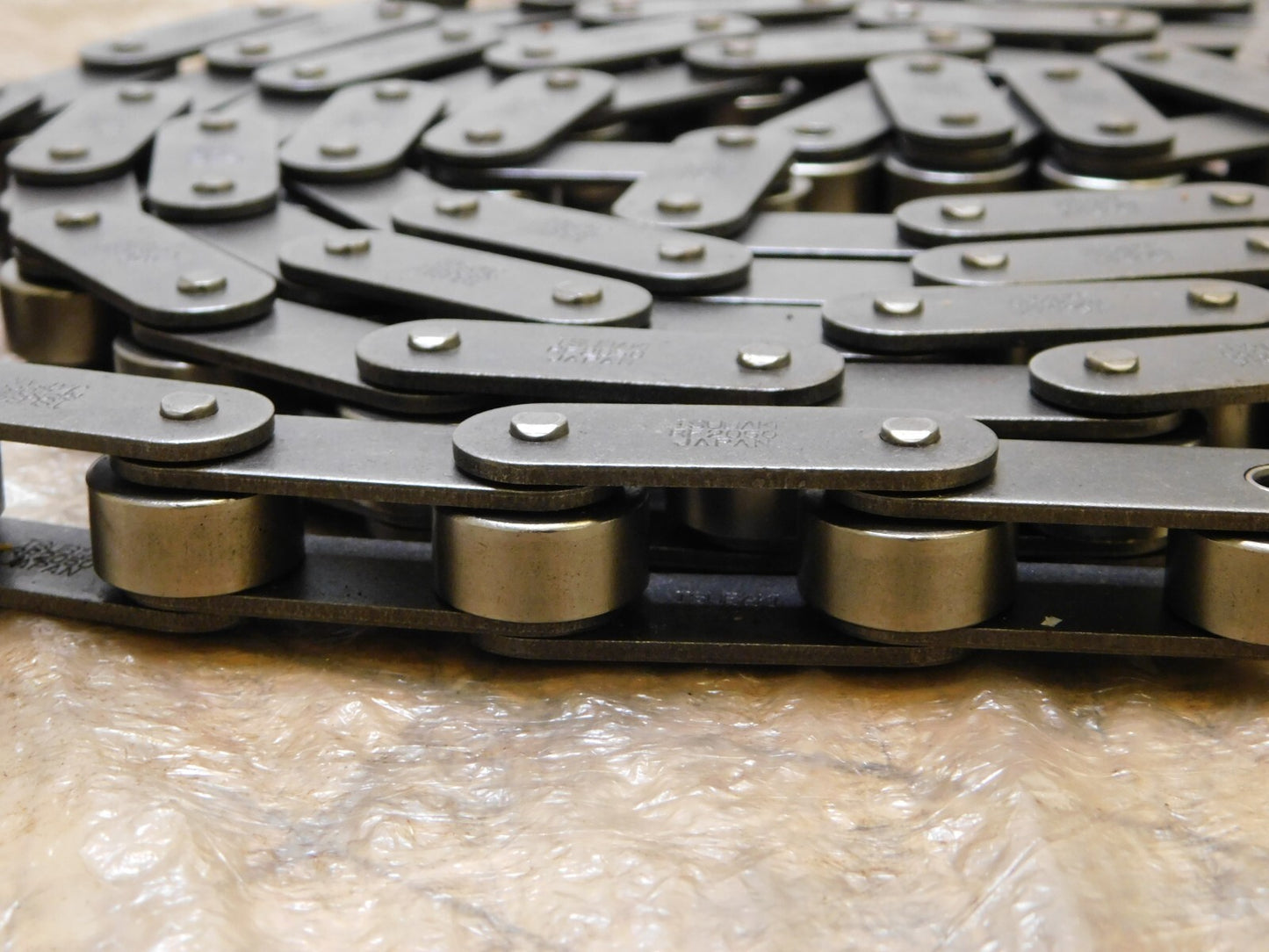 U.S. Tsubaki Oversize Double Pitch Roller Chain 1-1/4" Pitch ANSI C2052 C2052RB
