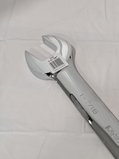 GEARWRENCH Combination Wrench: 1-7/16" Head Size, 15 deg Offset 9040
