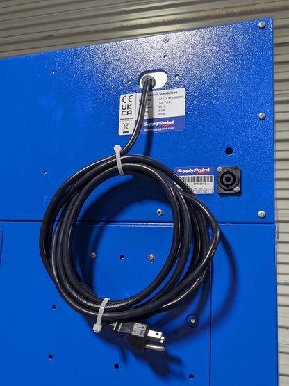 Supply Point LockerSense Clear Front Security Locker 79 x 43 x 20 USED NO KEYS
