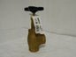 NIBCO Threaded Bronze Renewable Angle Gate Valve 1" Pipe Class 125 NL4K00A
