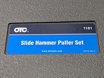 OTC Slide Hammer Puller Set 1181