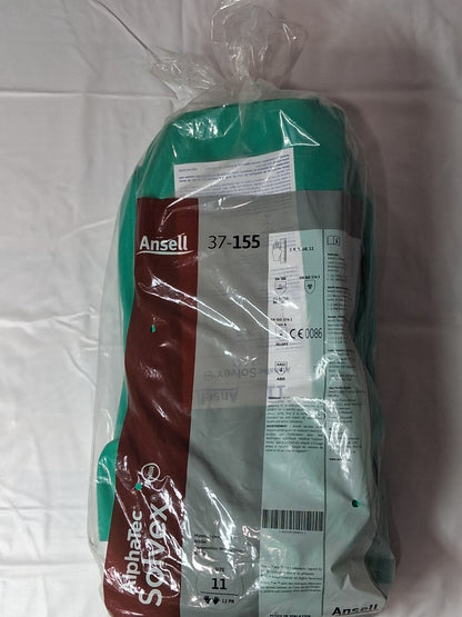 Ansell Nitrile Gloves AlphaTec Solvex Size 11 QTY96 37-155