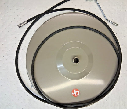 Johndow Metal Air-Operated Drum Pump 8 GPM Grease Lubrication JDL-55