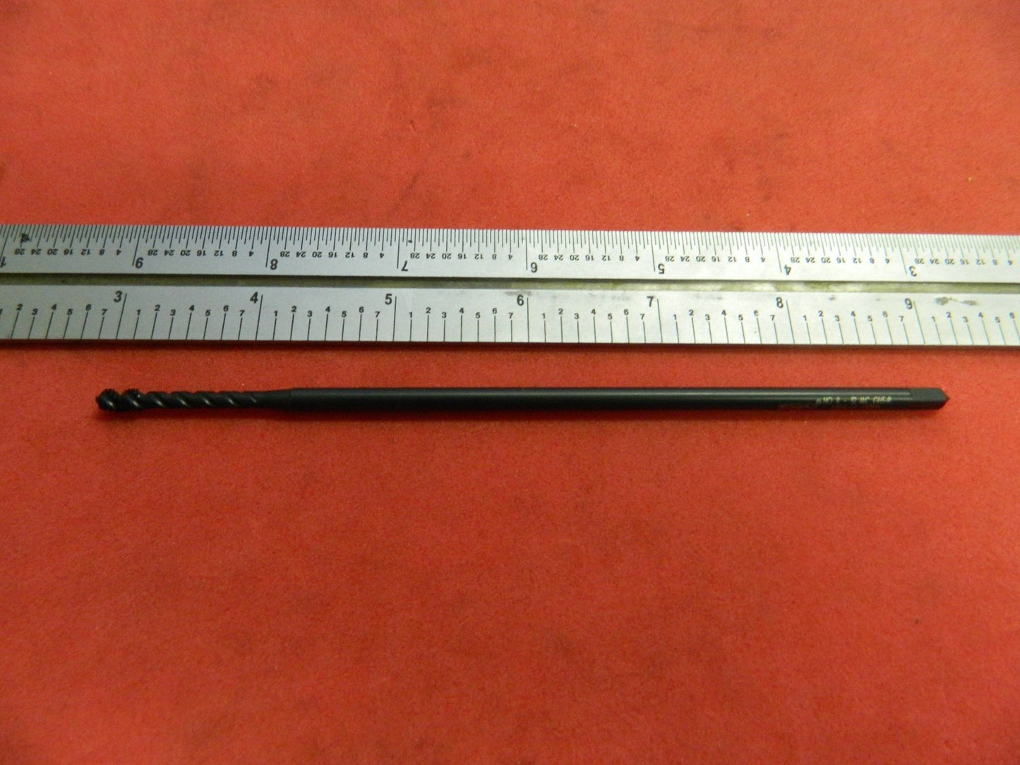 OSG Spiral Point Tap #8-32 x 6" UNC 3-Flute H3 Oxide Coated HSSe #1764401