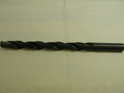 INTERSTATE HSS Extra Length Drill Bit 0.8125 Dia, 118 ° 63323604