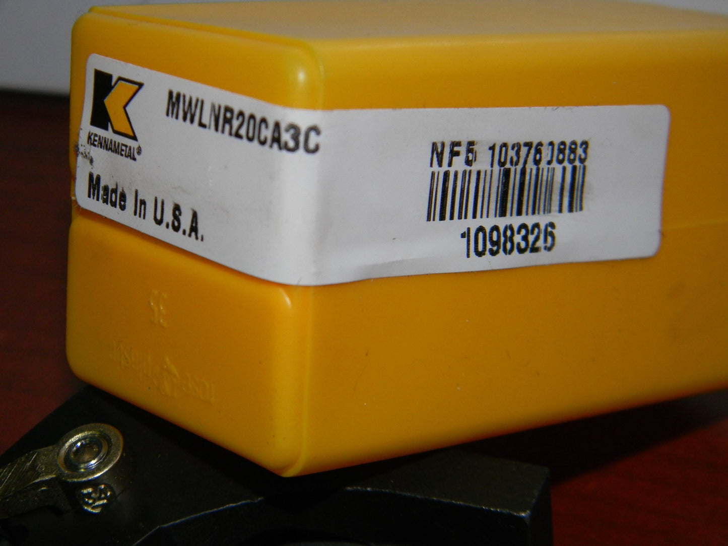 Kennametal Boring Bar Cartridge Head MWLNR20CA3C 2.756" x 2.756" 020R 1098326