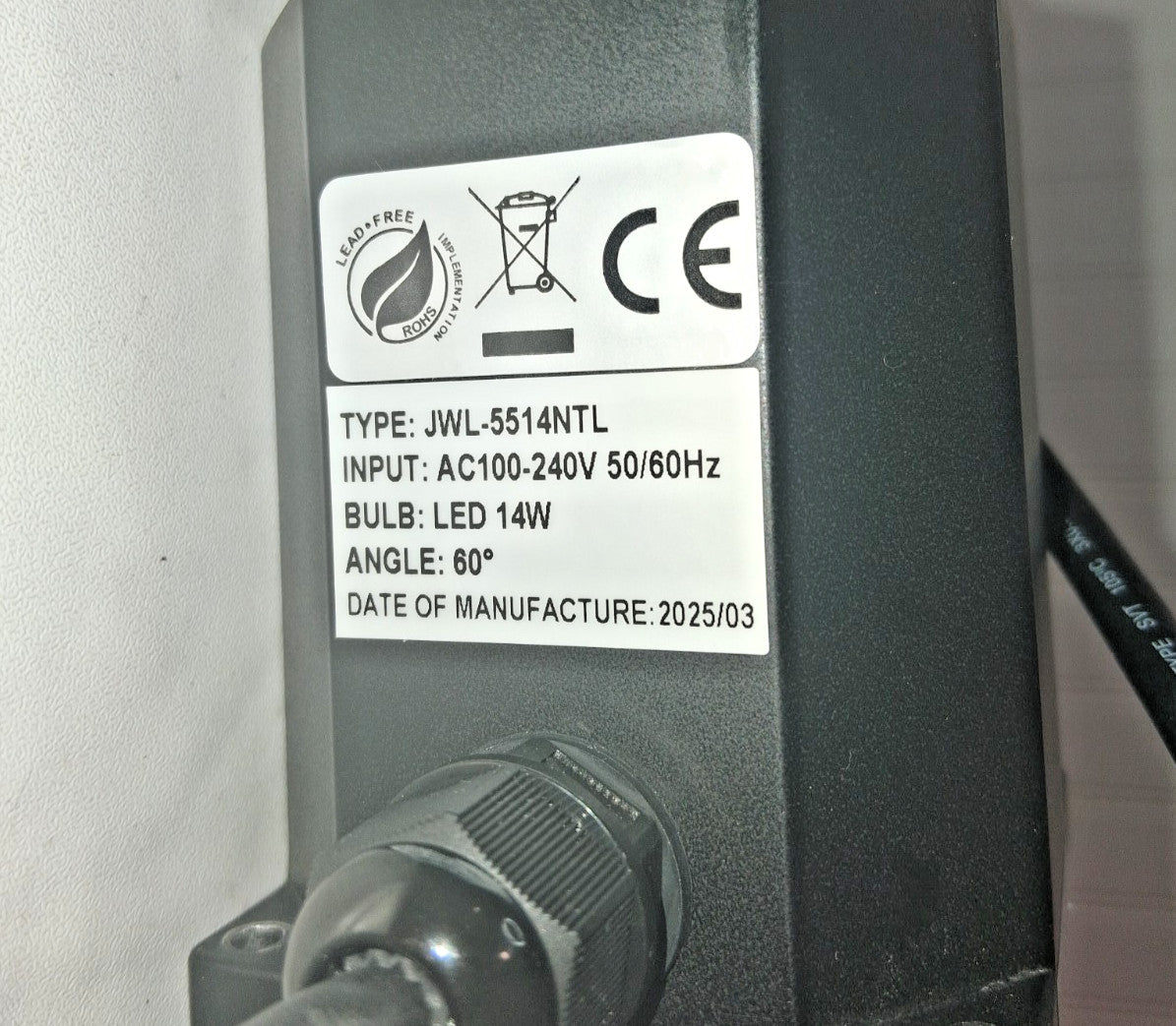 Laguna Machine Tool LED Light JWL5514NTL