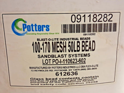 Pro Abrasive Blasting Media Medium Grade Smooth Glass Bead 601849