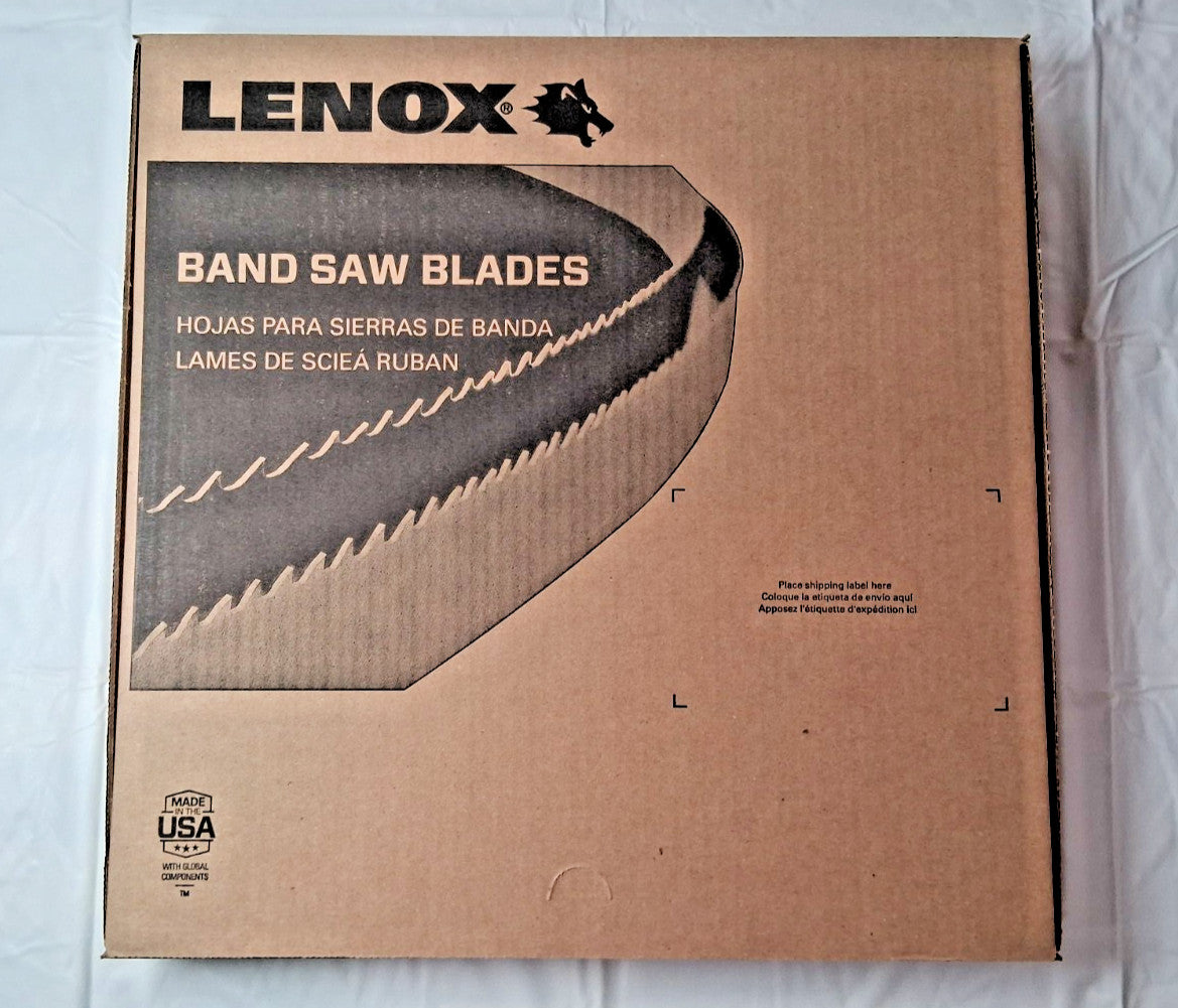 Lenox Bi-Metal Welded Bandsaw Blade 11' 6L x 1"W x 4 to 6 TPI 39506CLB