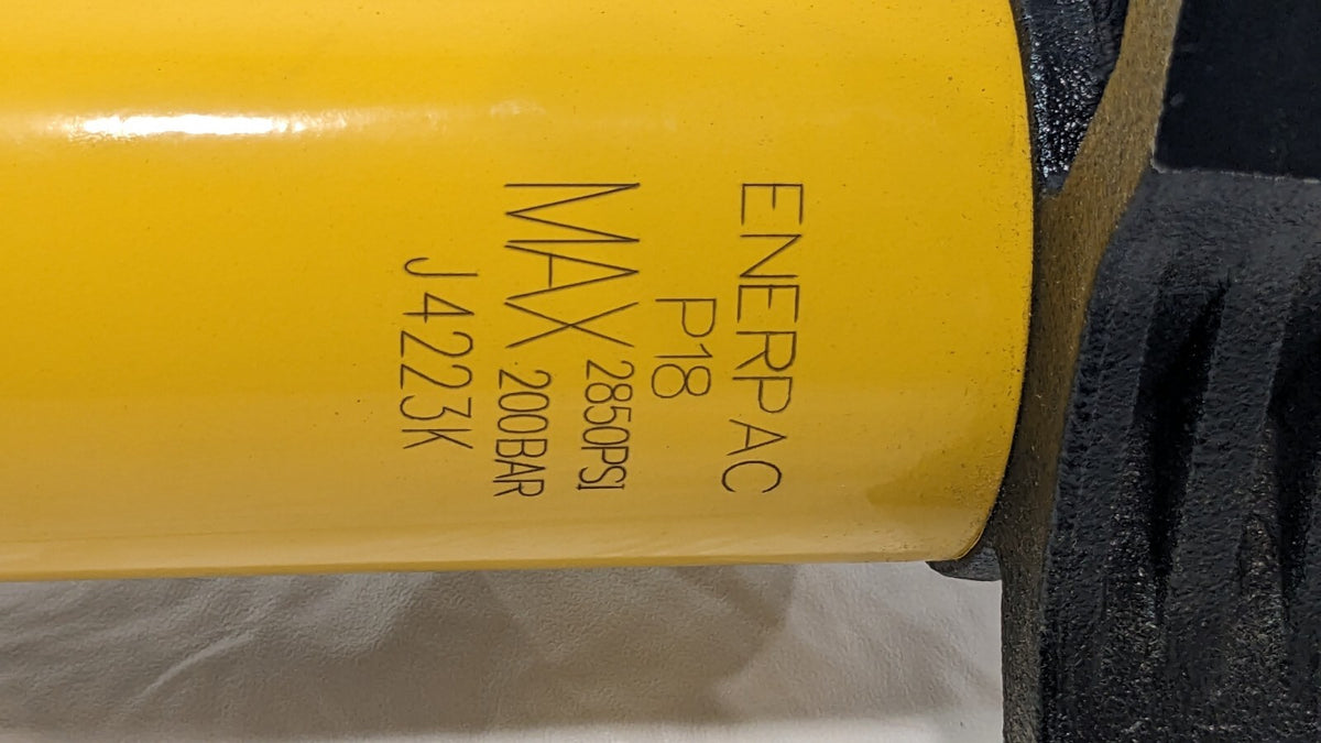 Enerpac Single Speed Lightweight Hydraulic Hand Pump P18 PARTS/REPAIR