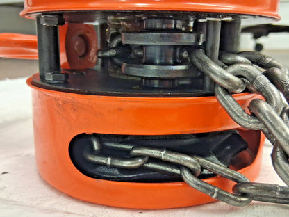 CM Manual Hoist 2000 lb Capacity 15Ft Max Lift 2210A