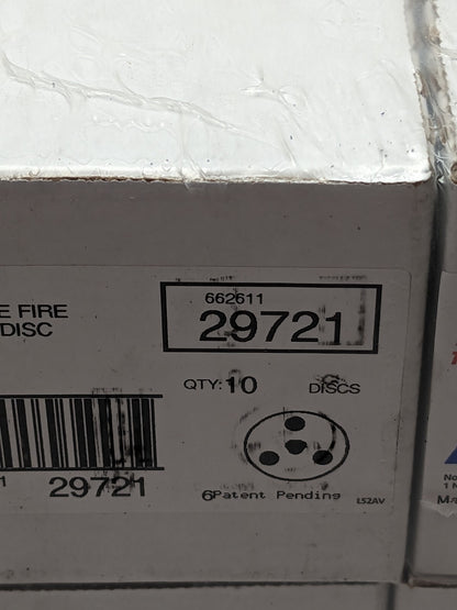NORTON Fiber Disc: 4-1/2" Disc Dia, 5/8-11 Hole, 60 Grit Qty 40 66261129721