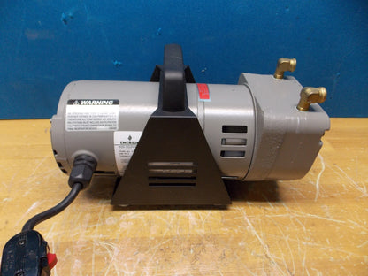 Welch Rotary Vane Vacuum Pump 3.2 CFM 1/3 HP 115 V Model #8120B-01 REPAIR