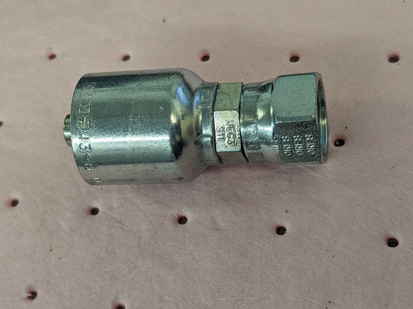 PARKER Hydraulic Hose Female Swivel Fitting: 0.375" ID KP80002