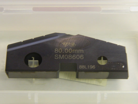 YG1 Throw-Away Drill Insert 80.0mm X 7/16" Cobalt Steel TiAlN SM08606